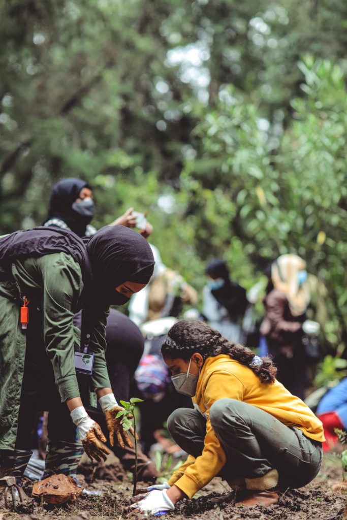 Persone che collaborano in un contesto di comunità — articolo su comunità inclusive, territori e parità di genere