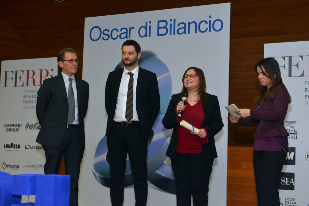 Premiazione dell'Oscar di Bilancio — articolo sul ruolo del reporting integrato nella comunicazione finanziaria