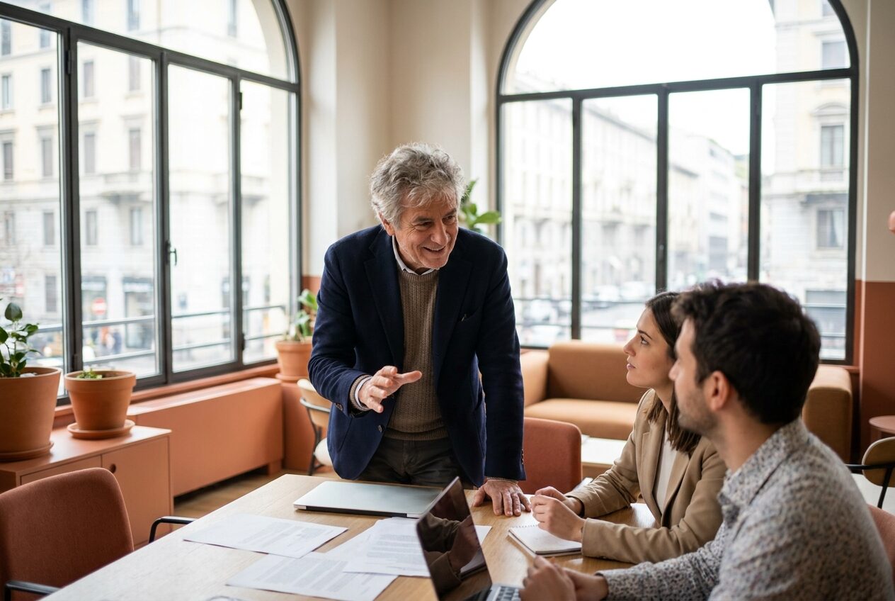 Manager senior a supporto di un’organizzazione in un ufficio italiano