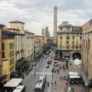 Veduta dall'alto di Bologna